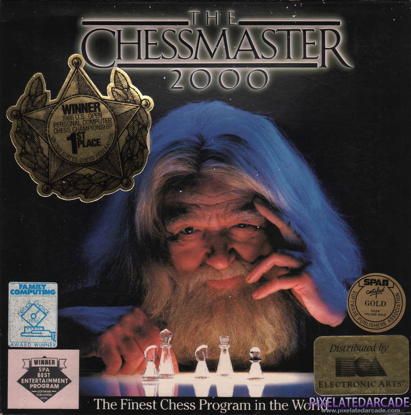 Chessmaster 2000, The Cover Art: 