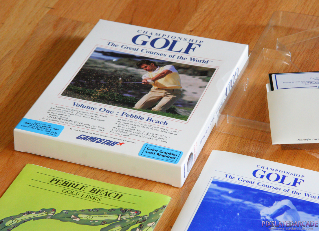 Championship Golf: The Great Courses of the World - Volume One: Pebble Beach Cover Art: Championship Golf: The Great Courses of the World - Volume One: Pebble Beach Cover Art: