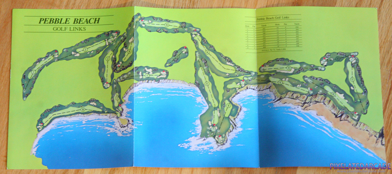 Championship Golf: The Great Courses of the World - Volume One: Pebble Beach Cover Art: Championship Golf: The Great Courses of the World - Volume One: Pebble Beach Cover Art: