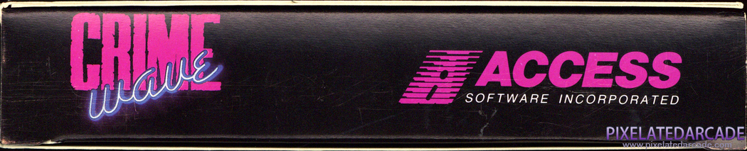 Crime Wave Cover Art: Bottom Spine Crime Wave Cover Art: Bottom Spine