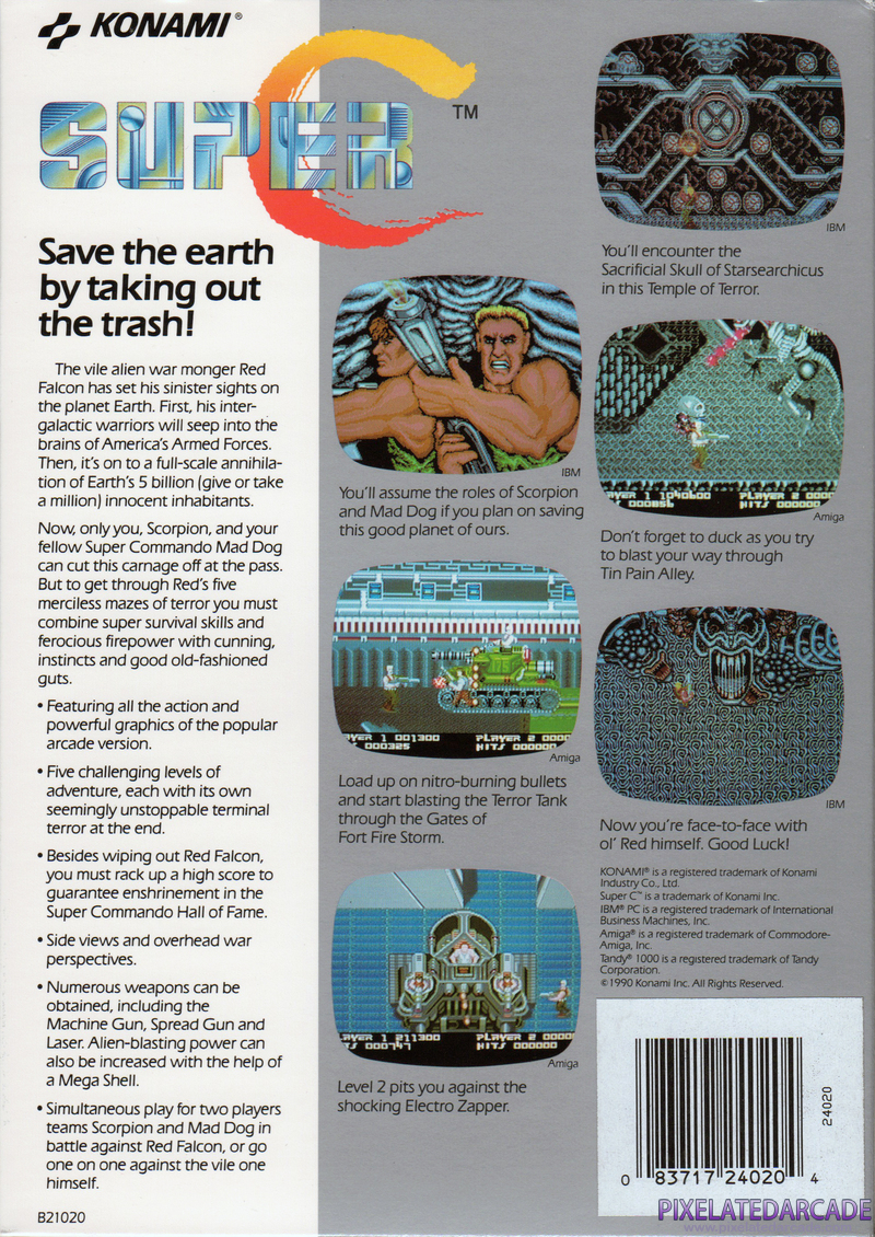 Super Contra Cover Art: Super Contra Cover Art: