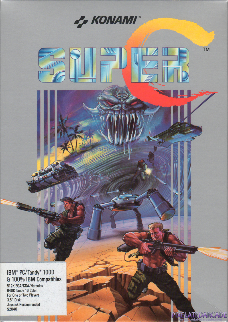 Super Contra Cover Art: Super Contra Cover Art: