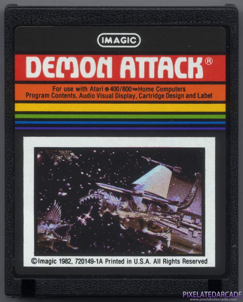 Demon Attack Cover Art: Front