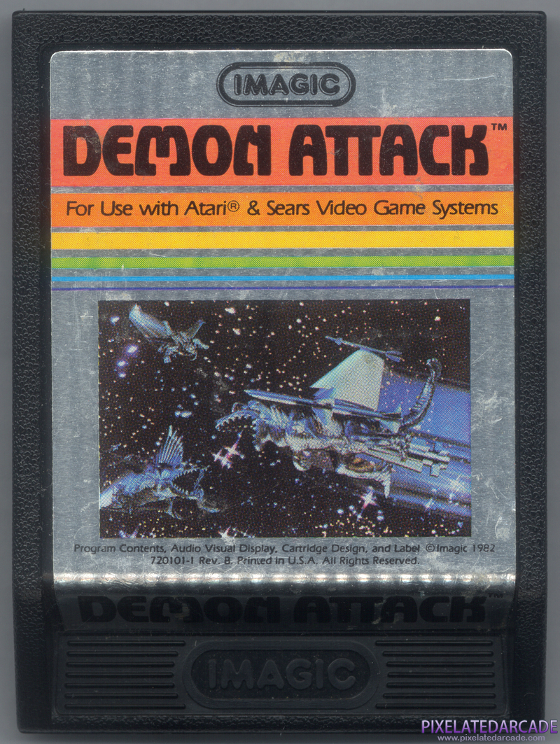 Demon Attack Cover Art: Front Demon Attack Cover Art: Front