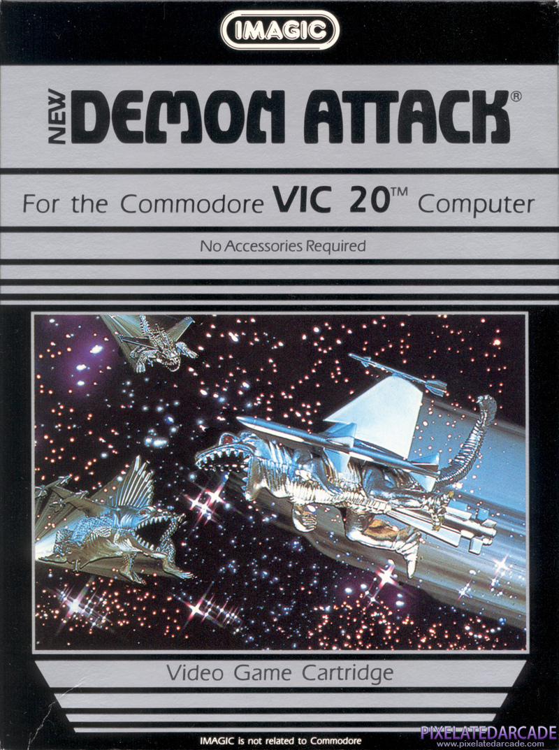 Demon Attack Cover Art: Demon Attack Cover Art: