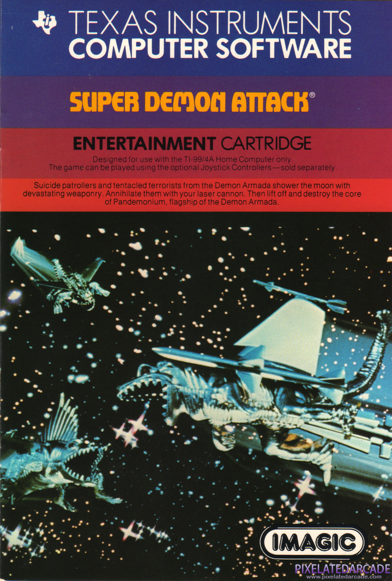 Demon Attack Cover Art: Demon Attack Cover Art:
