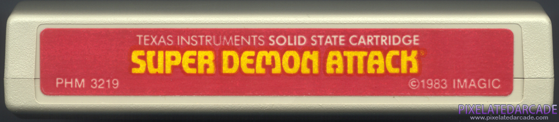 Demon Attack Cover Art: Top