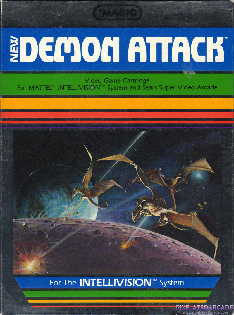 Demon Attack Cover Art: 