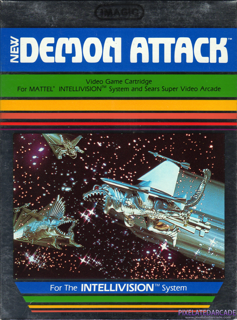 Demon Attack Cover Art: Demon Attack Cover Art:
