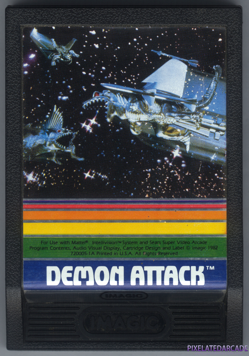 Demon Attack Cover Art: Front