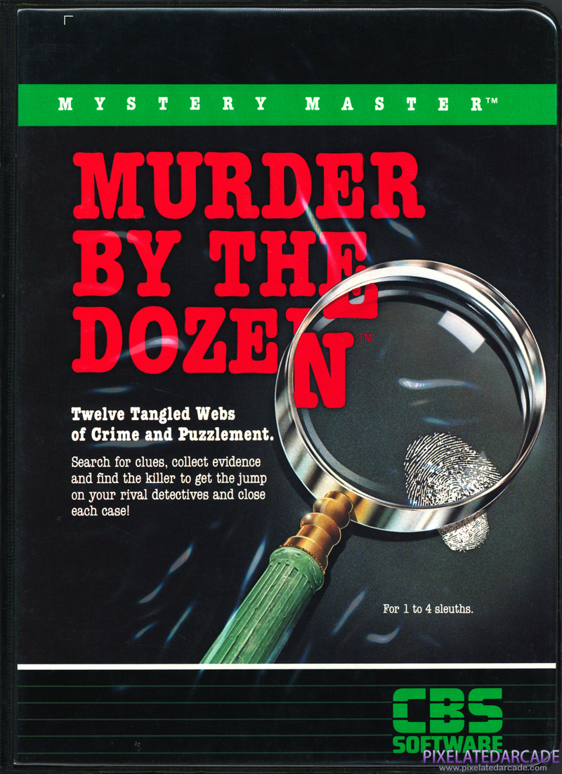 Mystery Master: Murder by the Dozen Cover Art: Mystery Master: Murder by the Dozen Cover Art: