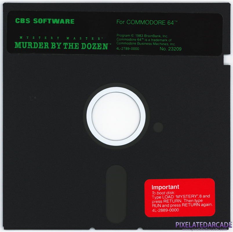 Mystery Master: Murder by the Dozen Cover Art: Mystery Master: Murder by the Dozen Cover Art:
