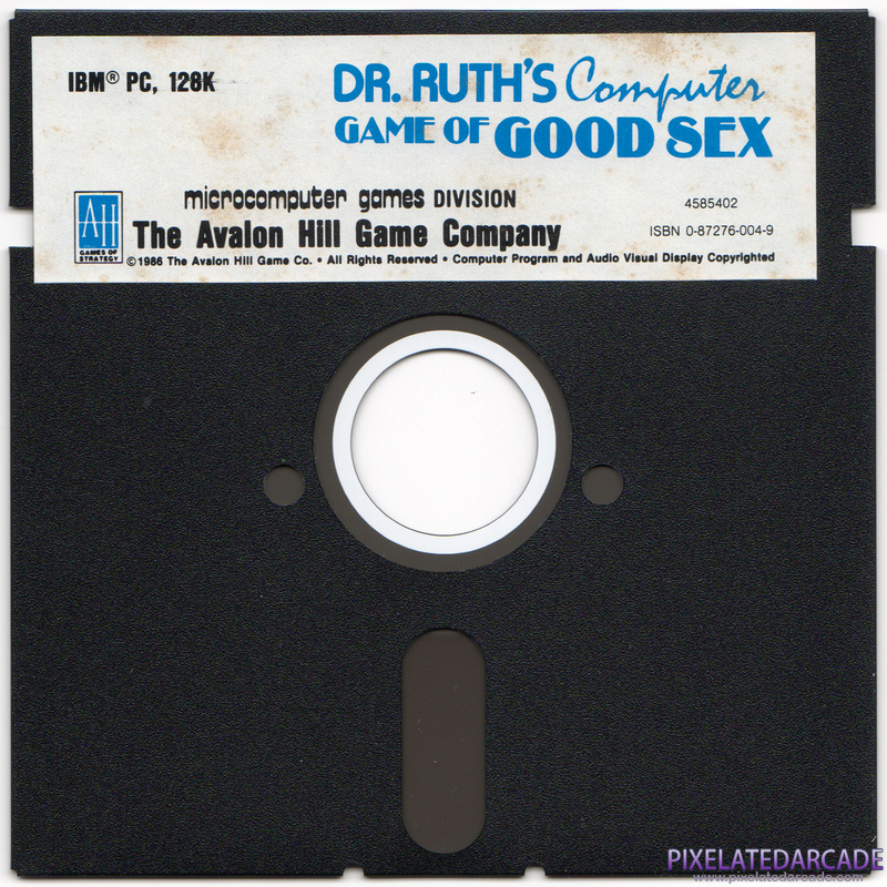 Dr. Ruth's Computer Game of Good Sex Cover Art: 
