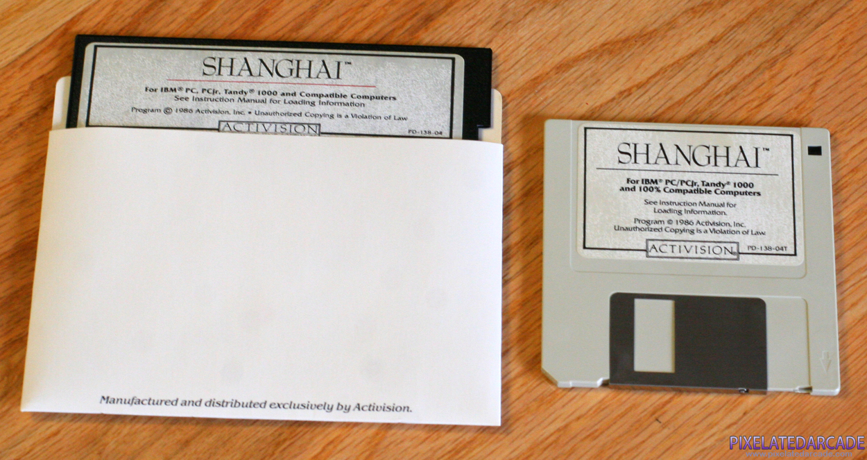 Shanghai Cover Art: Shanghai game disks Shanghai Cover Art: Shanghai game disks