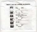 Disk Sleeve - Back