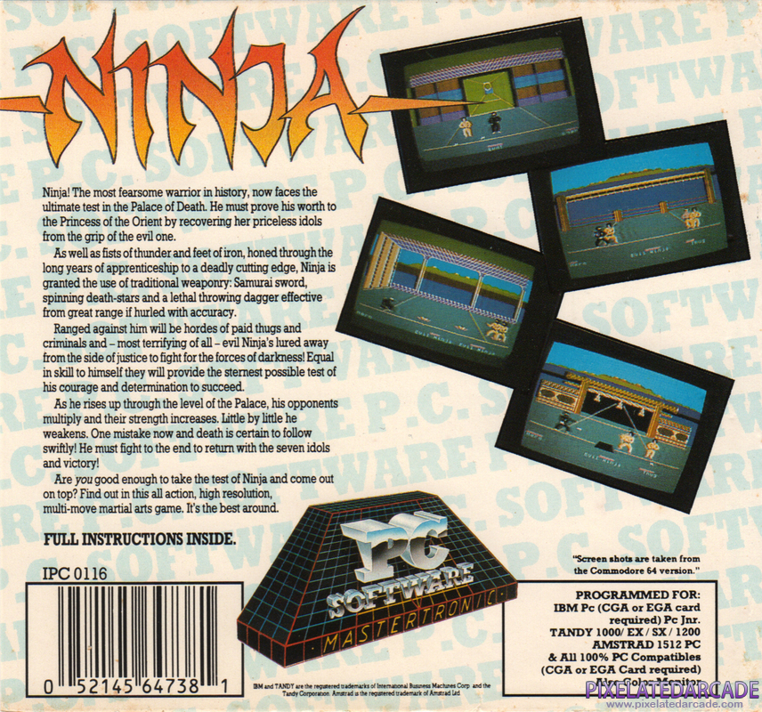 Ninja Cover Art: 