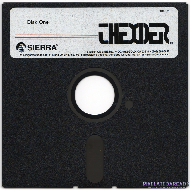 Thexder Cover Art: Disk 1 of 2 - Front Thexder Cover Art: Disk 1 of 2 - Front