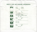 Disk Sleeve - Back