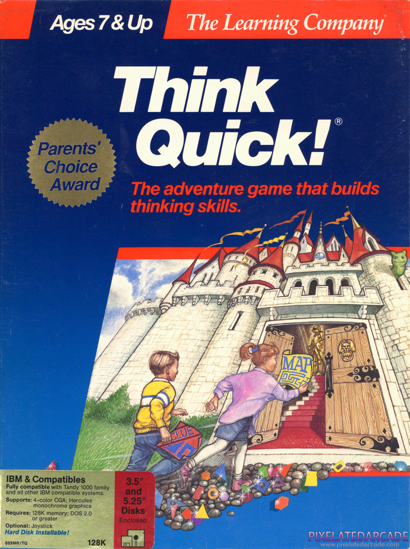 Think Quick! Cover Art: Think Quick! Cover Art: