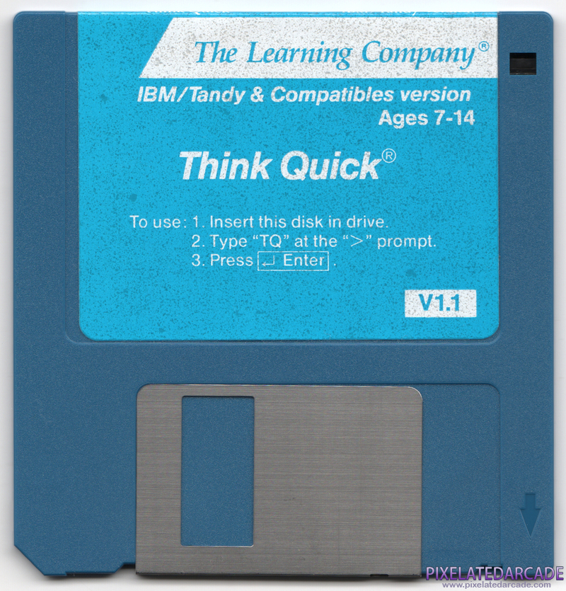 Think Quick! Cover Art: Disk 1 of 1 - Front Think Quick! Cover Art: Disk 1 of 1 - Front