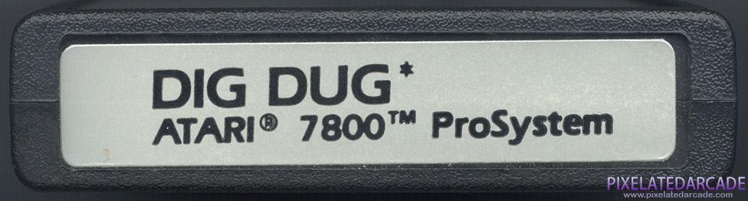 Dig Dug Cover Art: Top