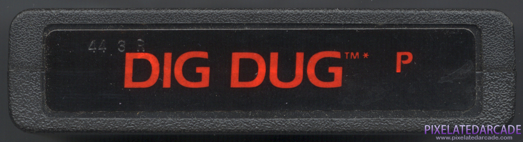Dig Dug Cover Art: Top