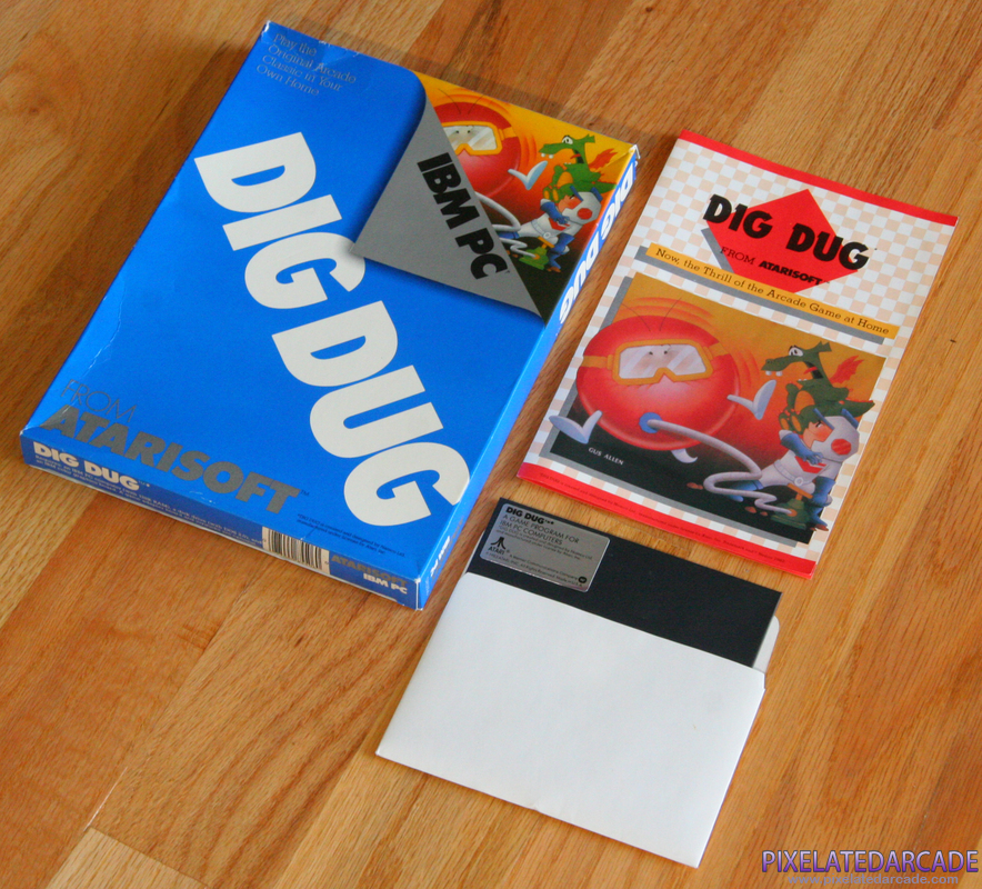 Dig Dug Cover Art: 