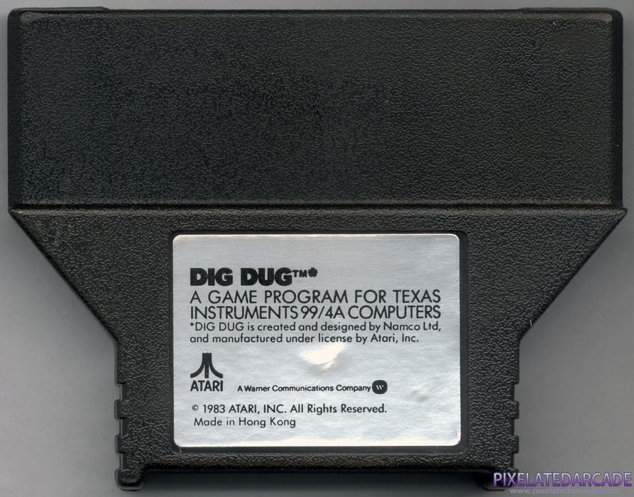 Dig Dug Cover Art: Dig Dug Cover Art: