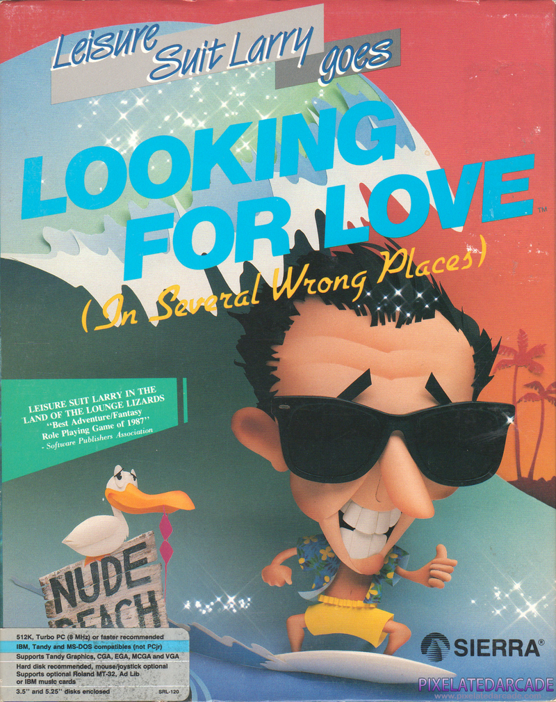 Leisure Suit Larry Goes Looking for Love (In Several Wrong Places) Cover Art: Leisure Suit Larry Goes Looking for Love (In Several Wrong Places) Cover Art: