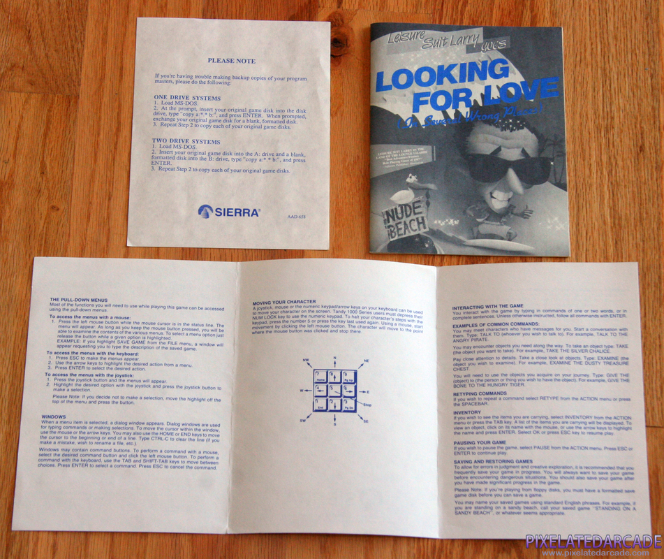 Leisure Suit Larry Goes Looking for Love (In Several Wrong Places) Cover Art: 