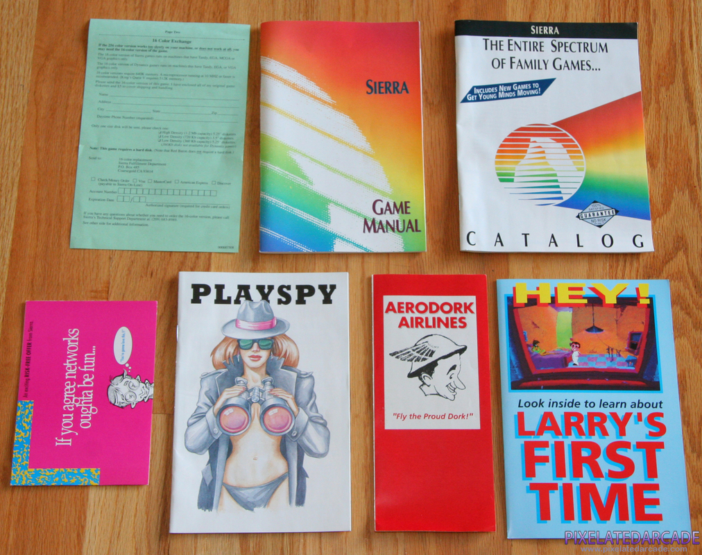 Leisure Suit Larry 5: Passionate Patti Does a Little Undercover Work Cover Art: Documentation Leisure Suit Larry 5: Passionate Patti Does a Little Undercover Work Cover Art: Documentation