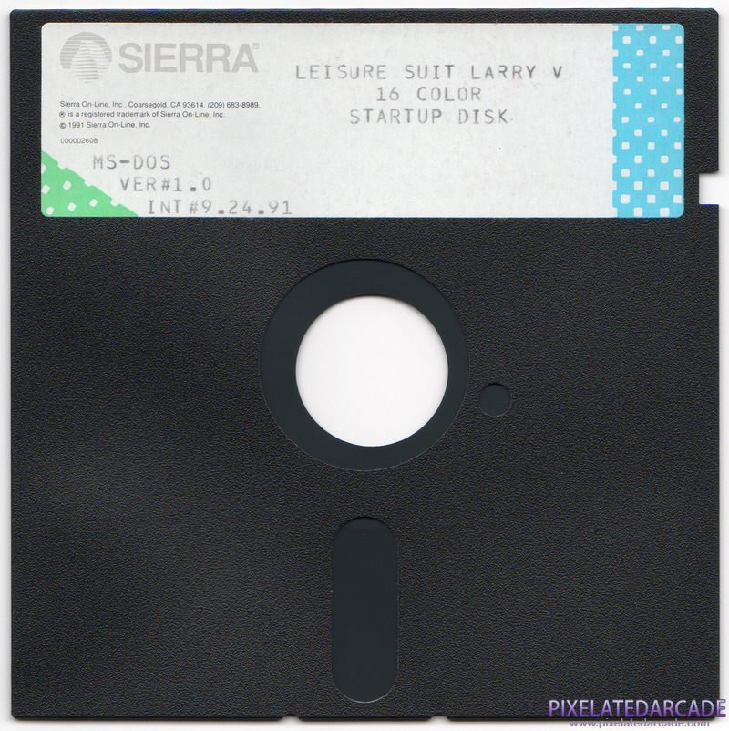 Leisure Suit Larry 5: Passionate Patti Does a Little Undercover Work Cover Art: Disk 1 of 4 Leisure Suit Larry 5: Passionate Patti Does a Little Undercover Work Cover Art: Disk 1 of 4