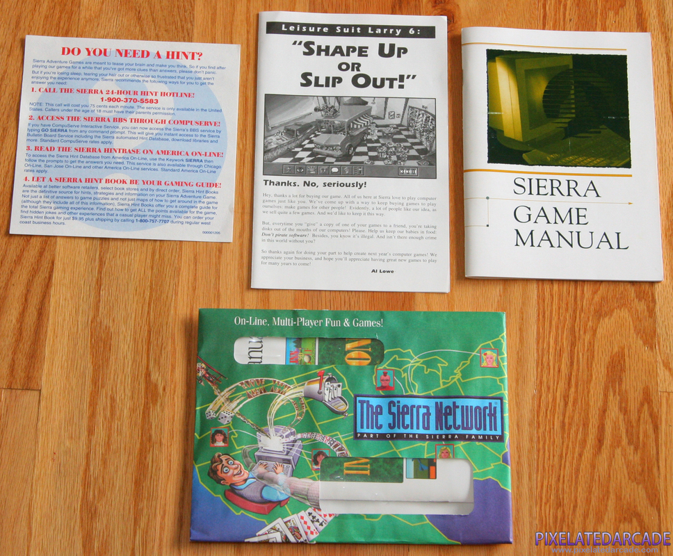 Leisure Suit Larry 6: Shape Up or Slip Out! Cover Art: Leisure Suit Larry 6: Shape Up or Slip Out! Cover Art: