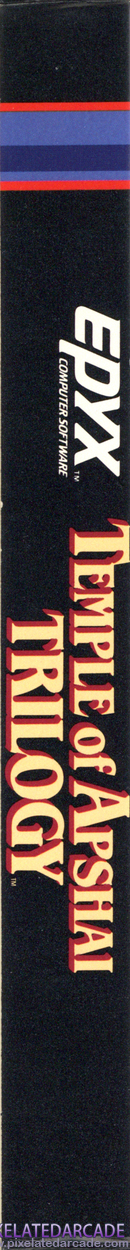 Temple of Apshai Trilogy Cover Art: Left Spine Temple of Apshai Trilogy Cover Art: Left Spine