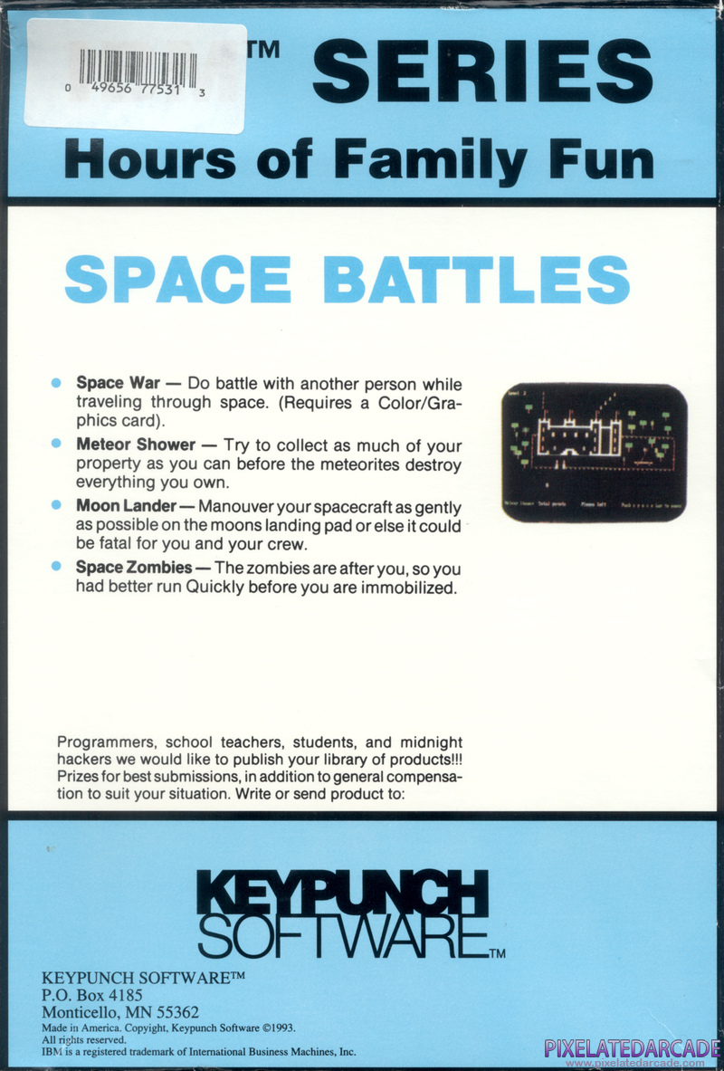 Space Battles Cover Art: 