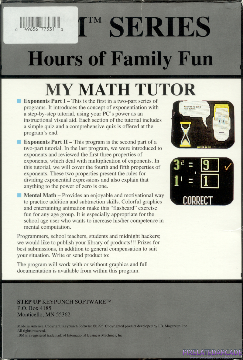 My Math Tutor Cover Art: My Math Tutor Cover Art: