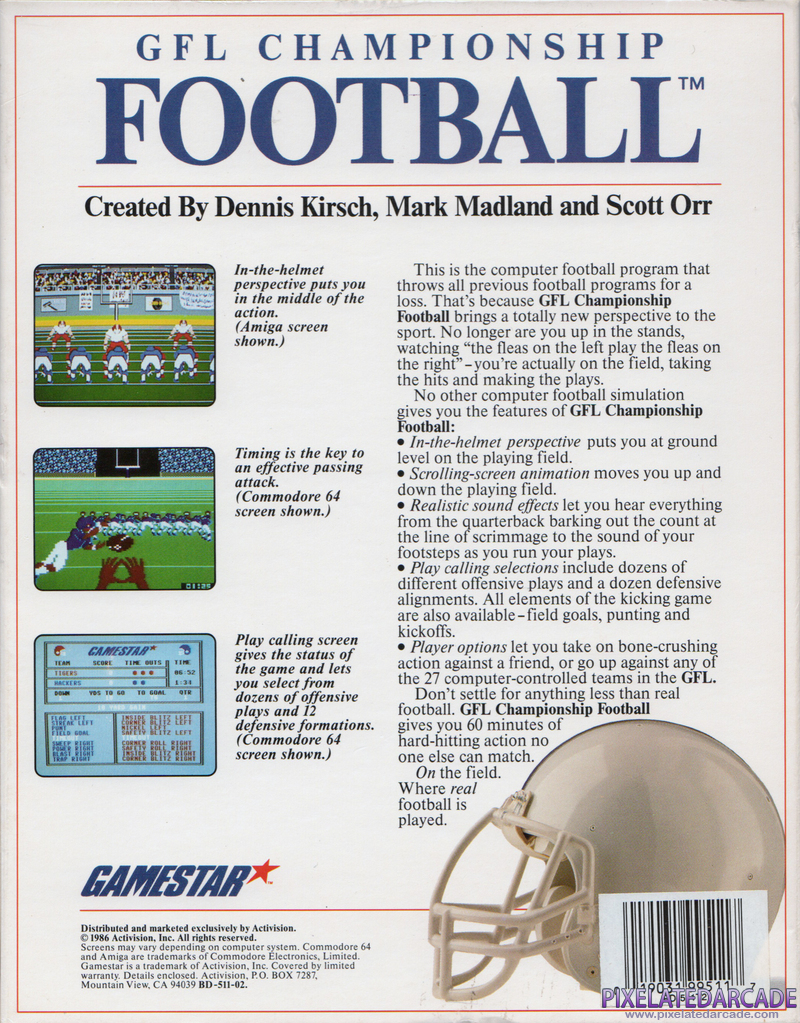 GFL Championship Football Cover Art: GFL Championship Football Cover Art: