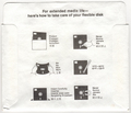 Disk Sleeve - Back