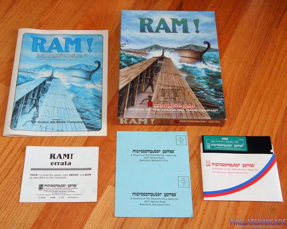 RAM! Cover Art: Box and contents RAM! Cover Art: Box and contents