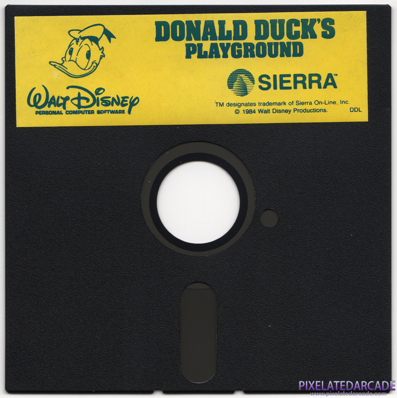 Donald Duck's Playground Cover Art: Donald Duck's Playground Cover Art: