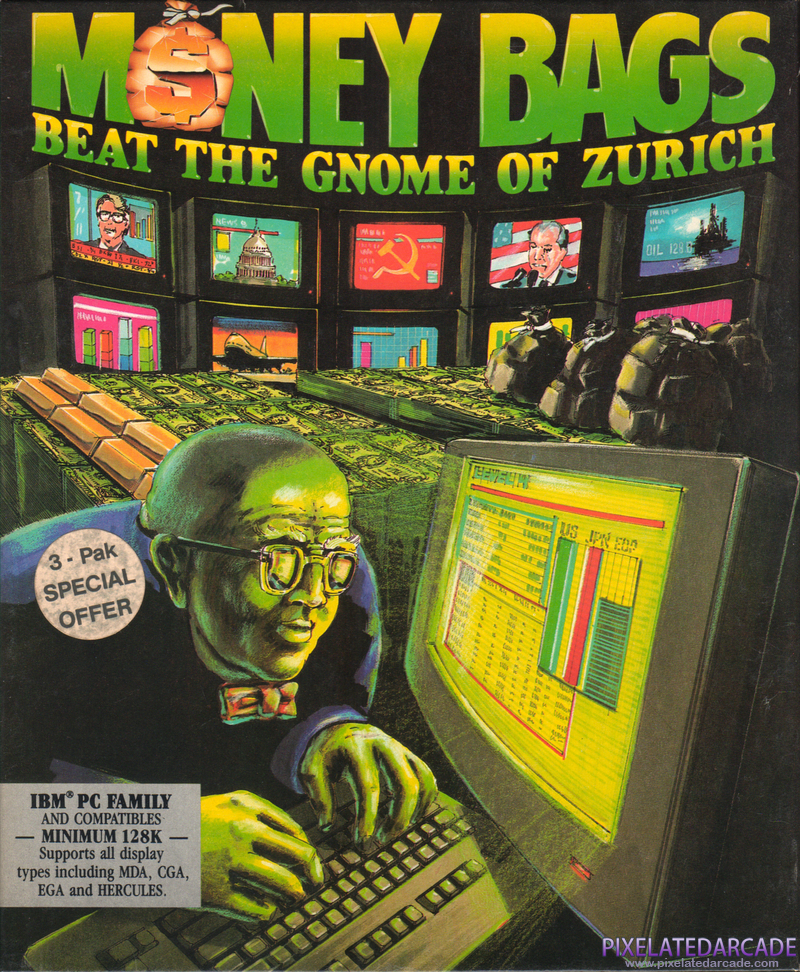 Money Bags: Beat the Gnome of Zurich Cover Art: Money Bags: Beat the Gnome of Zurich Cover Art: