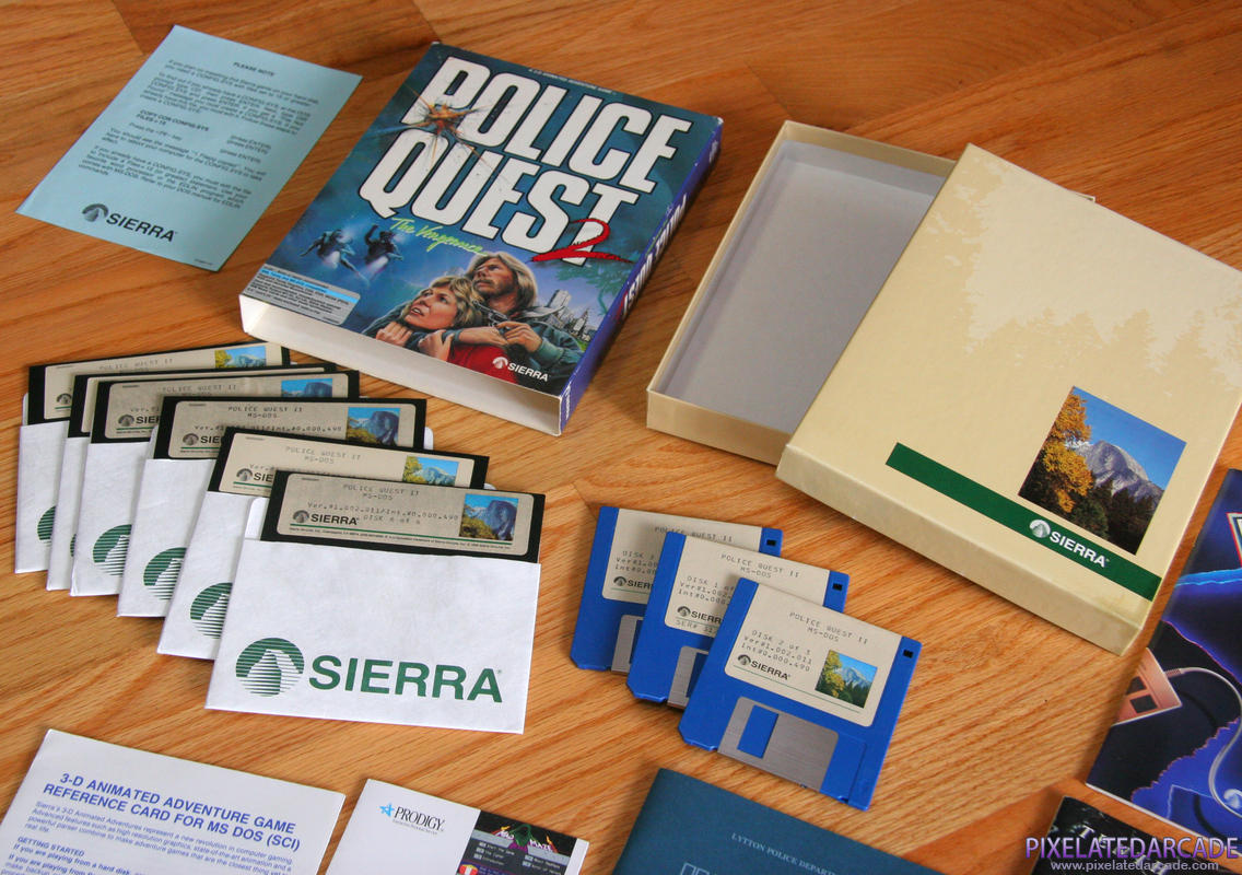 Police Quest 2: The Vengeance Cover Art: Police Quest 2: The Vengeance Cover Art: