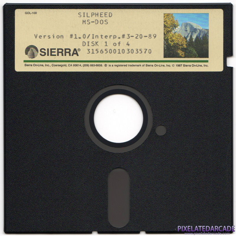 Silpheed Cover Art: Disk 1 of 4 Silpheed Cover Art: Disk 1 of 4