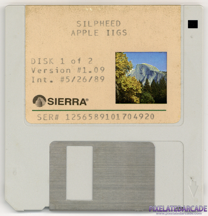 Disk 1 of 2 - Front