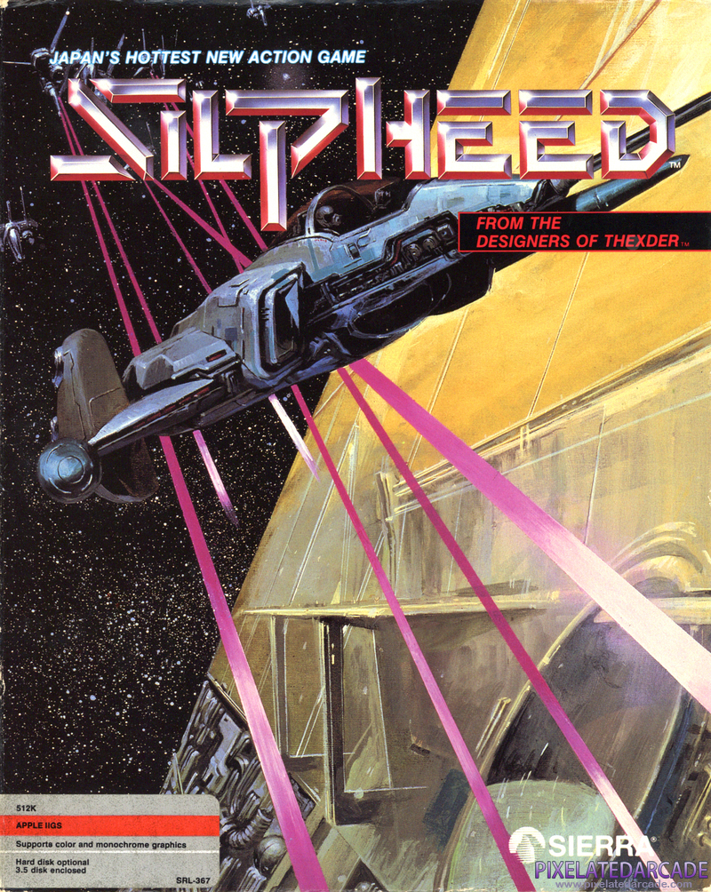 Silpheed Cover Art: 