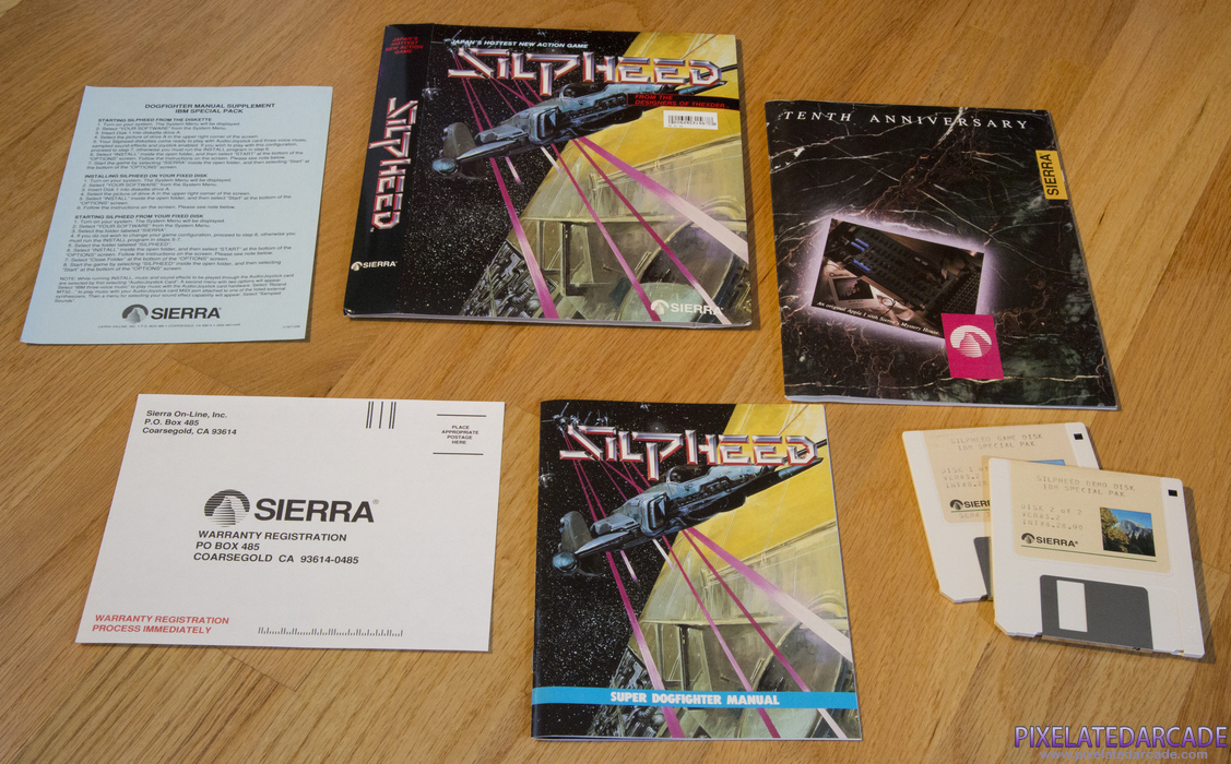 Silpheed Cover Art: 