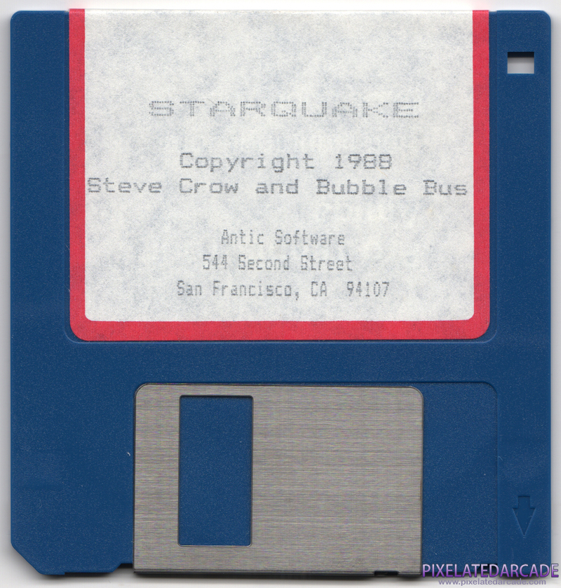 Starquake Cover Art: Front Starquake Cover Art: Front