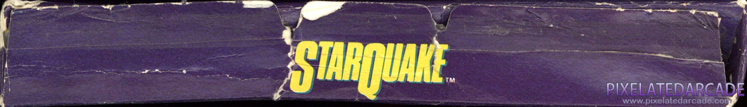 Starquake Cover Art: Top Spine Starquake Cover Art: Top Spine