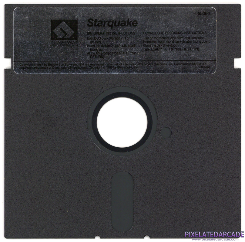 Starquake Cover Art: 