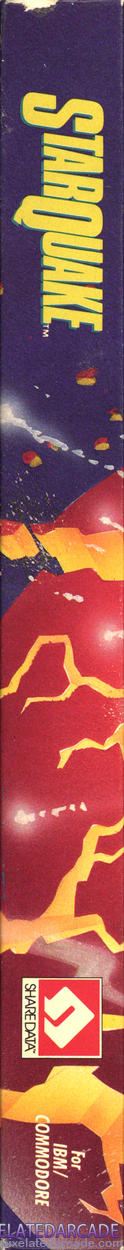 Starquake Cover Art: Left Spine Starquake Cover Art: Left Spine